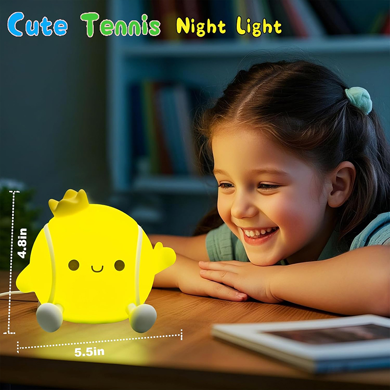 Cute Tennis Night Light Silico - огляд і ціна Table Tennis Olympics