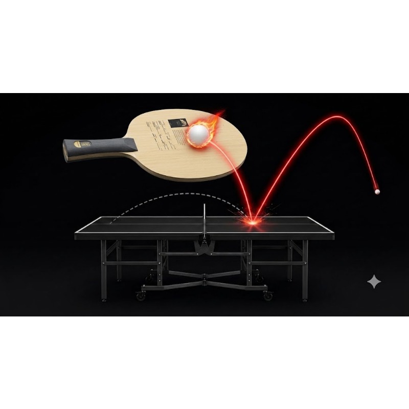 1pcs SANWEI T5000 Table Tennis - огляд і ціна Table Tennis Viscaria