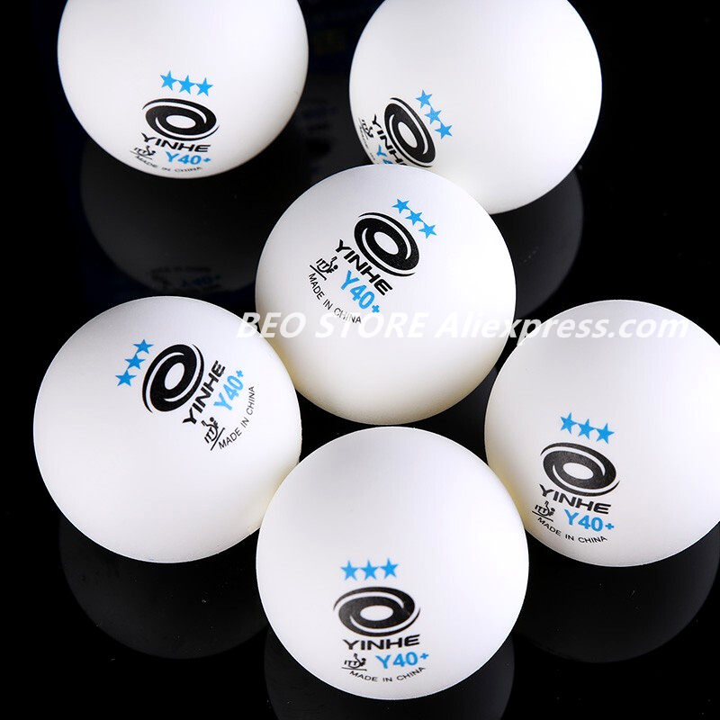 60 balls YINHE 3-star Y40+ H40 - огляд і ціна Table Tennis Olympics