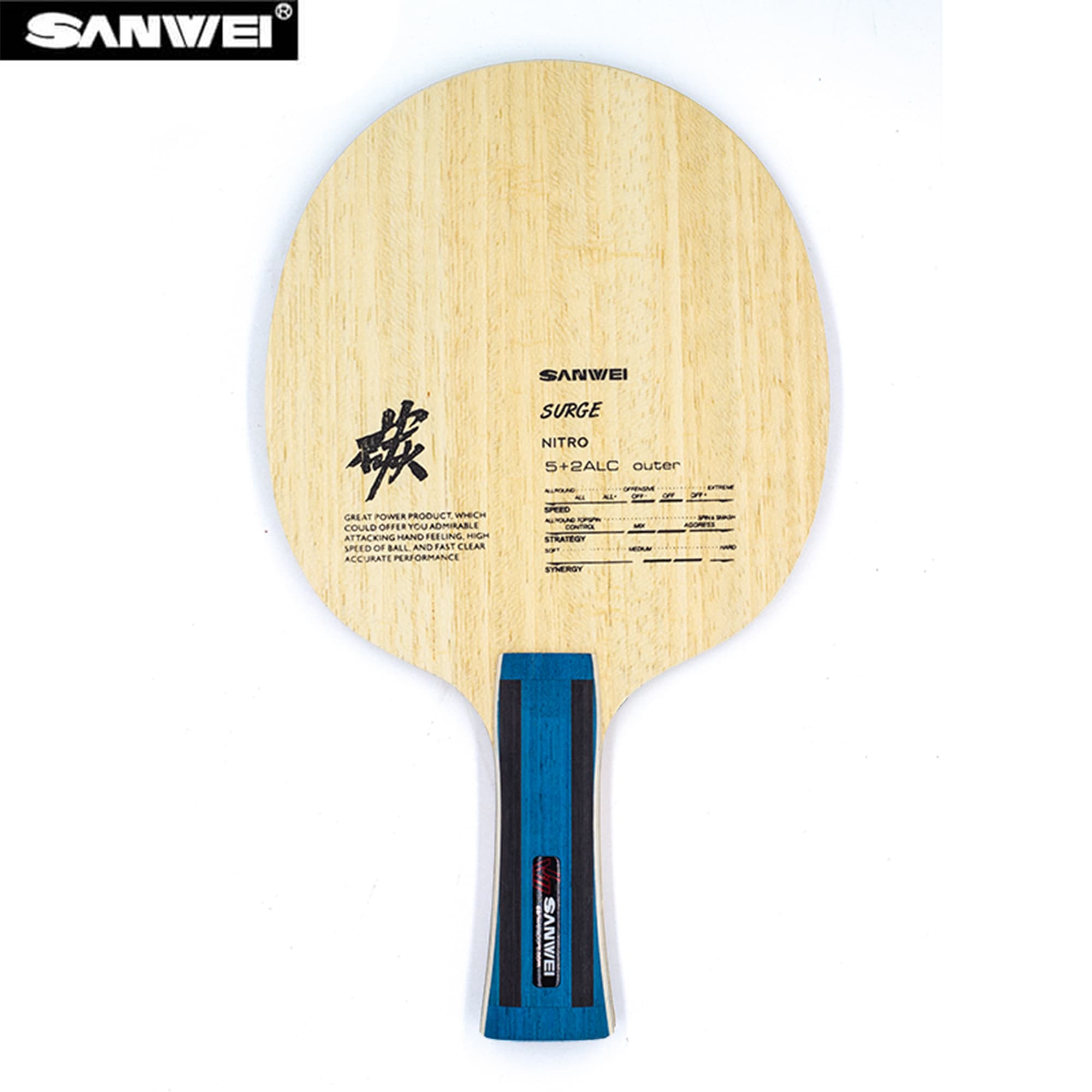 SANWEI Nitro ALC Table Tennis  - огляд і ціна Table Tennis Viscaria