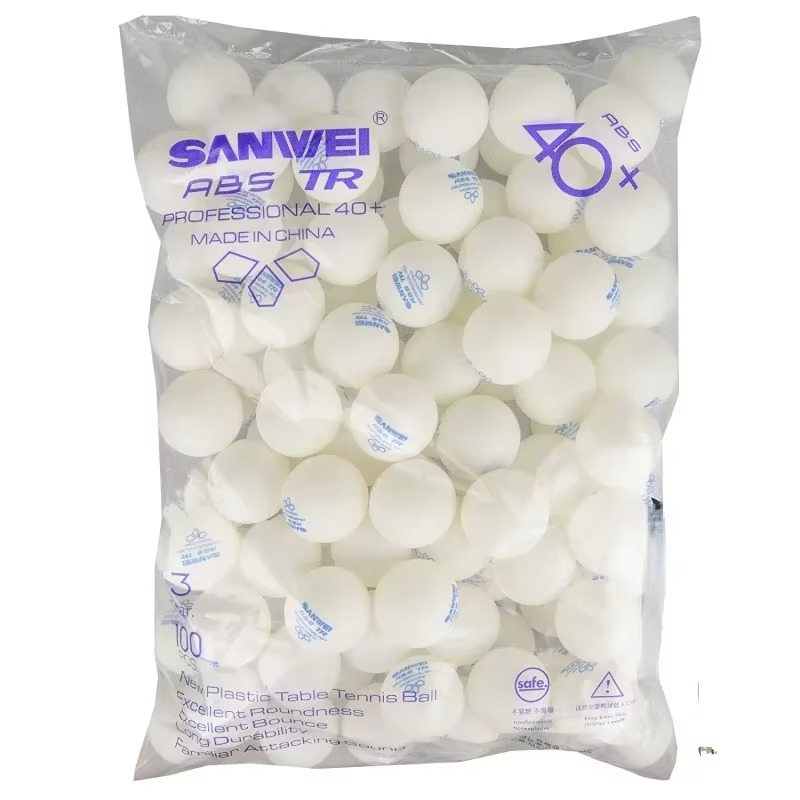 100 pcs Sanwei New Materials P - огляд і ціна Table Tennis Olympics