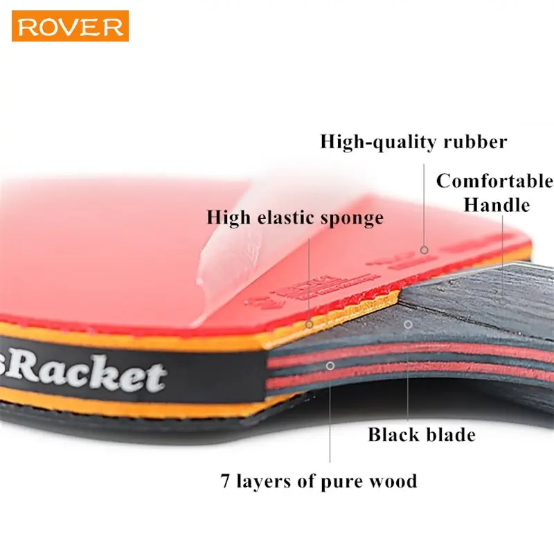 5/6 Star Table Tennis Racket 2 - огляд і ціна Table Tennis Review
