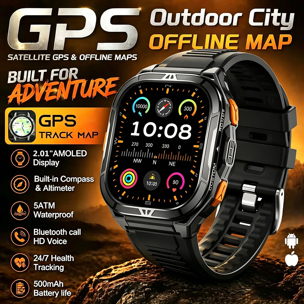 2026 New GPS Smart Watch 5ATM  - огляд і ціна Table Tennis World
