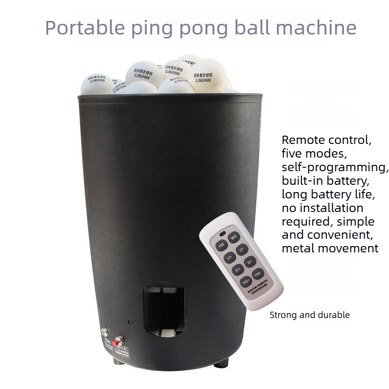 Portable Table Tennis Ball Mac - огляд і ціна Table Tennis Machine