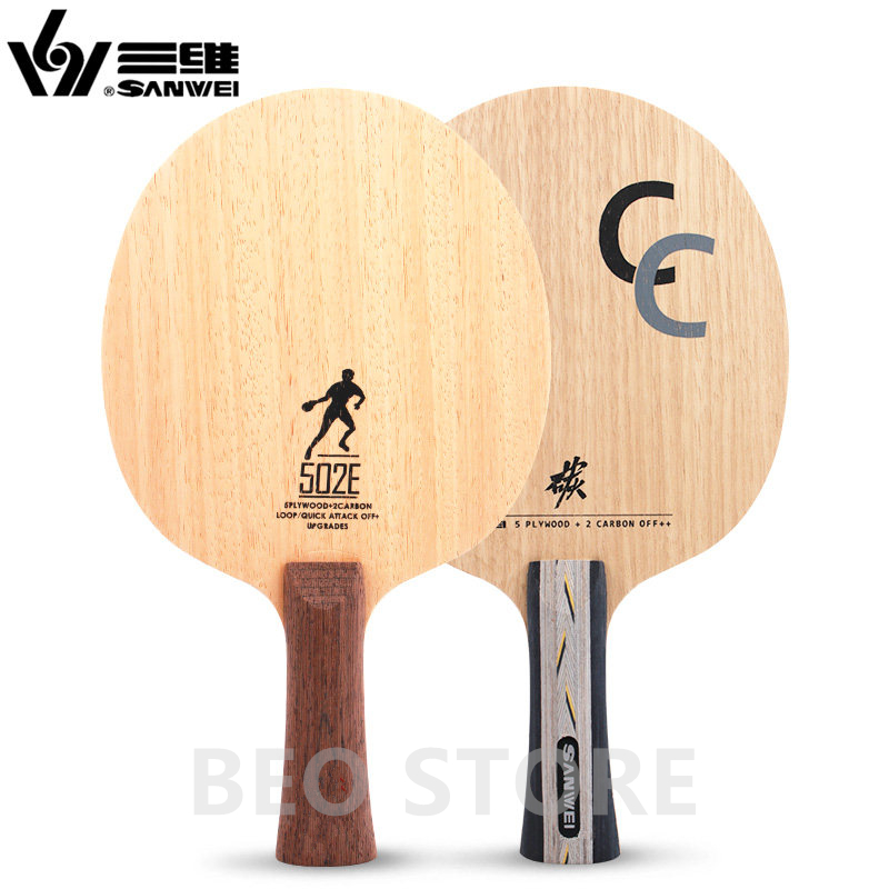 SANWEI CC 502E 5 Ply wood+2 Ca - огляд і ціна Table Tennis Review