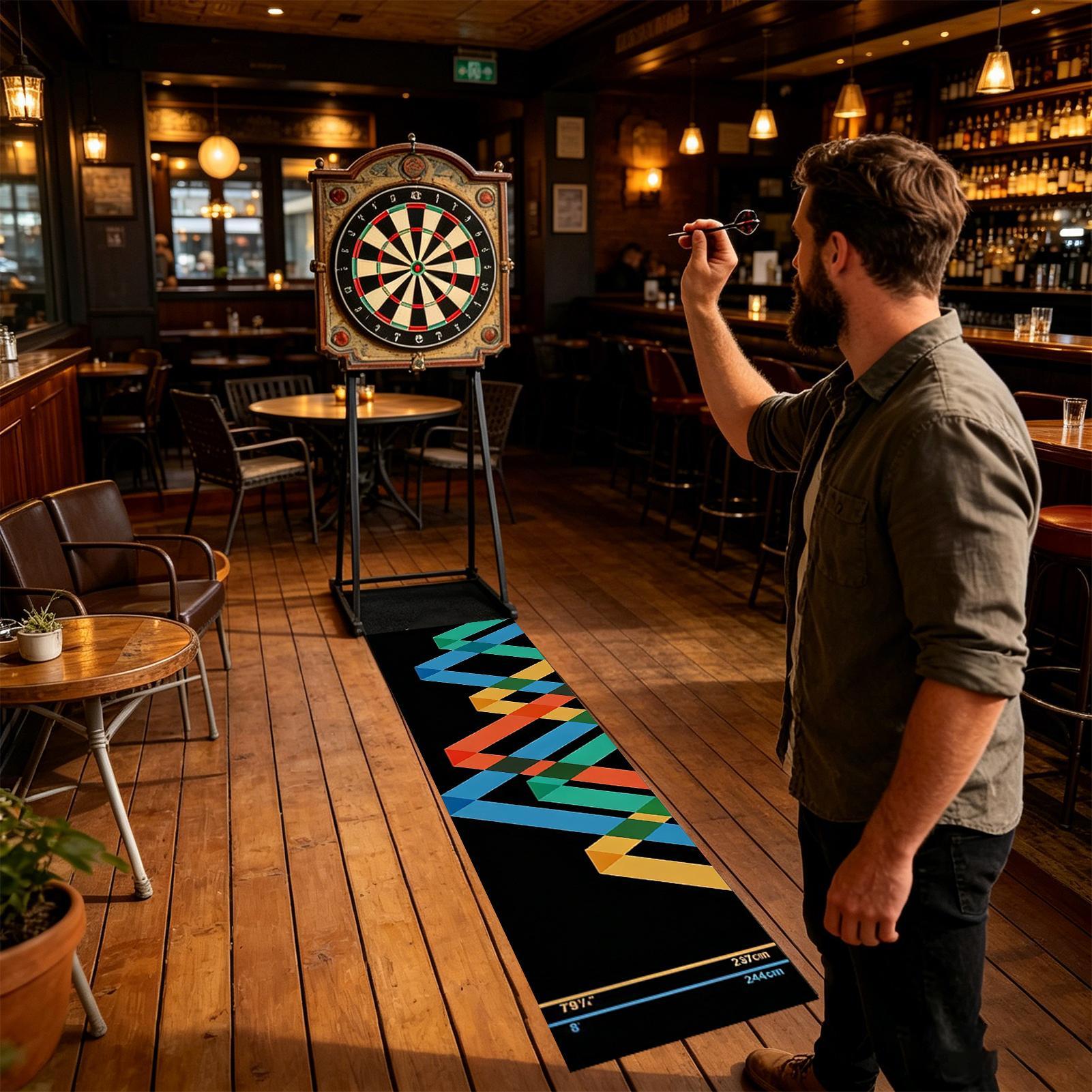 Protective Dart Rug Mat Dart B - огляд і ціна Throw Distance Board
