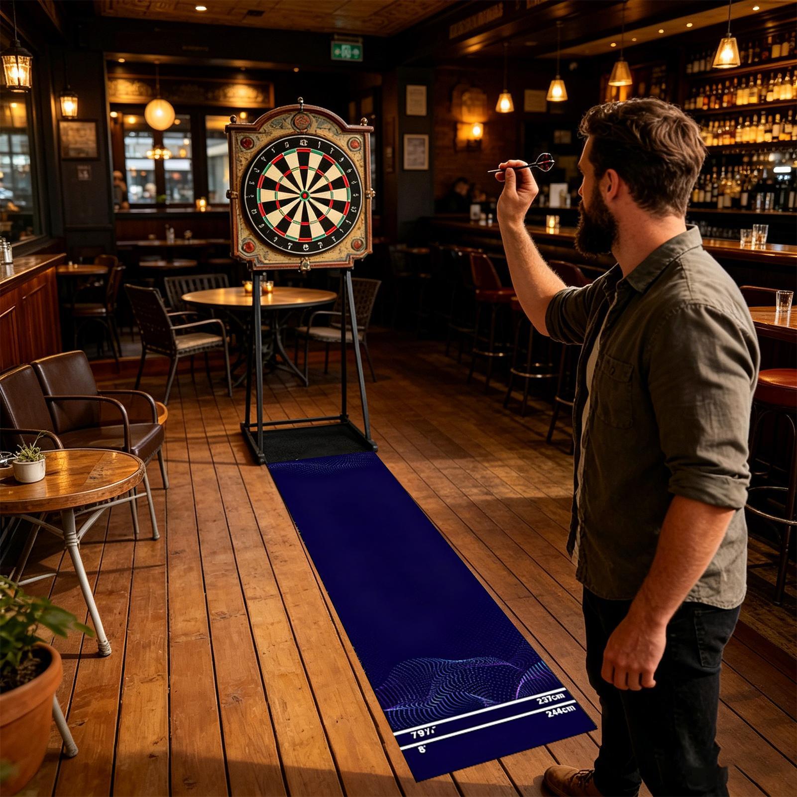 Protective Dart Rug Mat Dart B - огляд і ціна Throw Distance Board